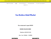 Tablet Screenshot of houstonhalalmarket.com